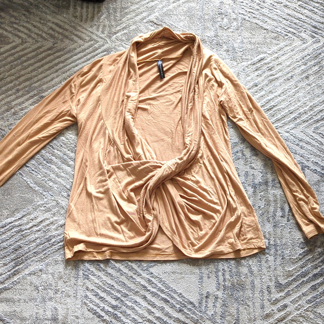 Cross/Drape Front Top